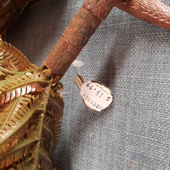 Artificial Fern Bush Silk Flower Arrangement Accent Realistic Fall Autumn - Picture 5 of 5